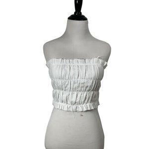 Linen crop top